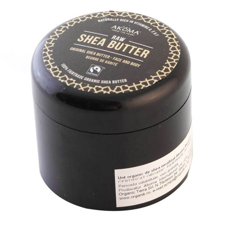 Unt de shea nerafinat Akoma Skincare, Fairtrade, bio, 50 ml