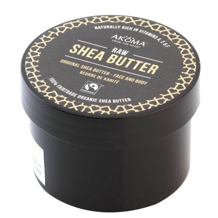 Unt de shea nerafinat Akoma Skincare, Fairtrade, bio, 150 ml