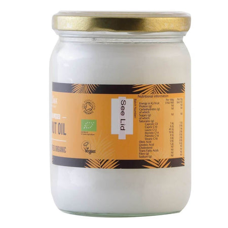 Ulei de cocos Akoma Skincare, extravirgin, presat la rece, bio, 500 ml