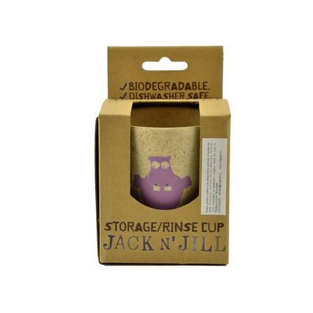 Pahar pentru clatire sau depozitare Jack N' Jill Hippo, 1 buc