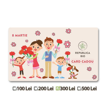 Card Cadou Republica BIO 8 Martie - Republica BIO