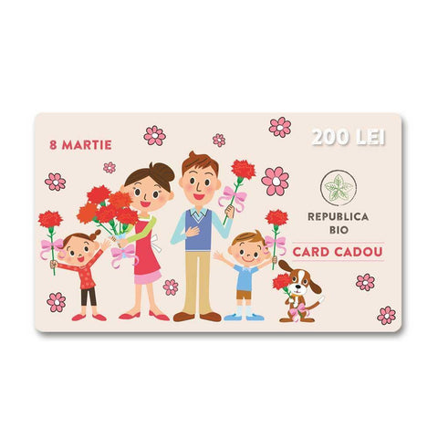 Card Cadou Republica BIO 8 Martie - Republica BIO